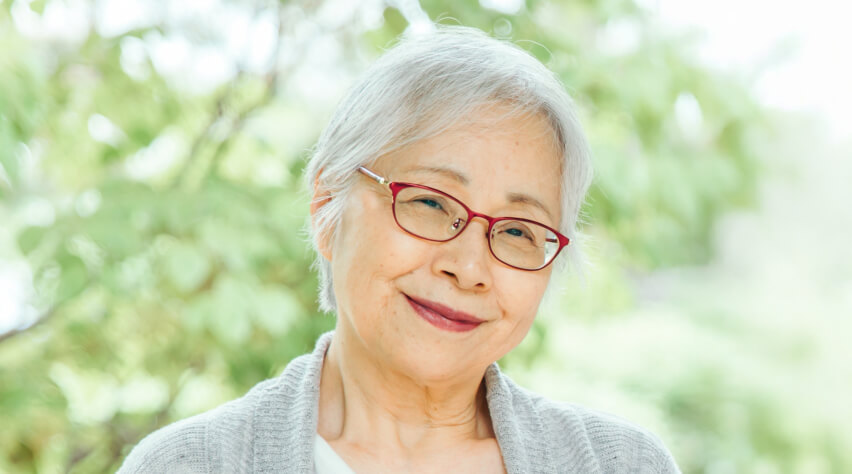 Lucy, headshot (patient portrayal)