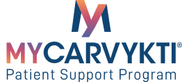MYCARVYKTI® Patient Support Program, logo